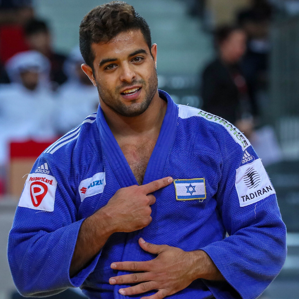 Two Israeli Judokas Win Gold in Judo Grand Slam; Hatikvah Plays for First Time in UAE