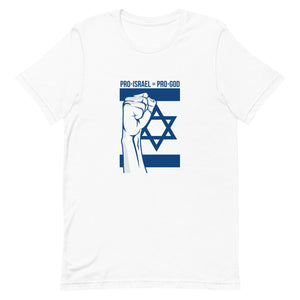 Open image in slideshow, Pro Israel Pro God Unisex t-shirt
